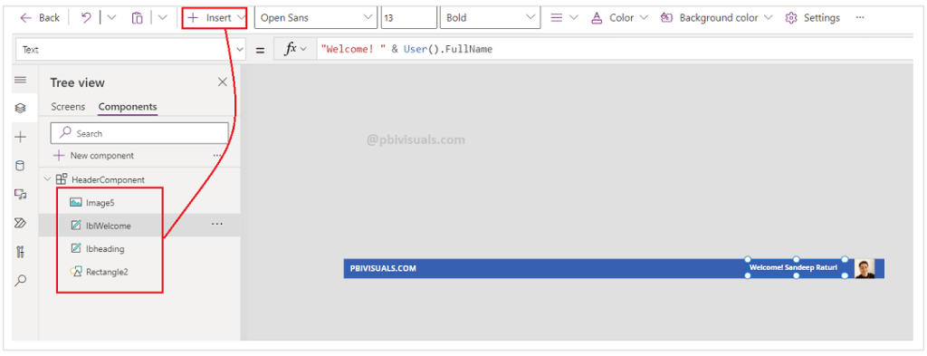 Component In Power Apps - Learn BI